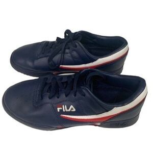 FILA Navy Blue OG Low Profile Sneakers Size 9